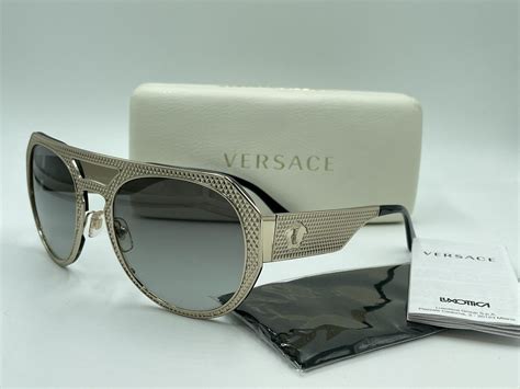 Versace Grey Gradient Sunglasses 2175